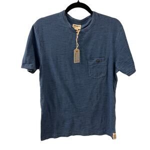 Todd Snyder Blue Short Sleeve Tee